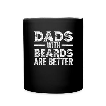 Père Barbu Père barbu - Mug uni - noir - Devant