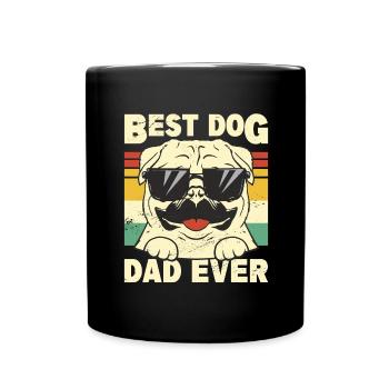 Dog Dad Dog Dog Owner Animal Friend Gift - Mug uni - noir - Devant