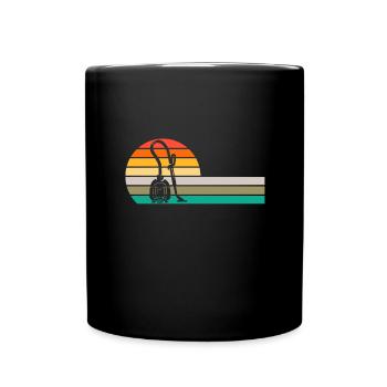 Vacuum Cleaner Cleaning Power Gift - Full Colour Mug - black - Front