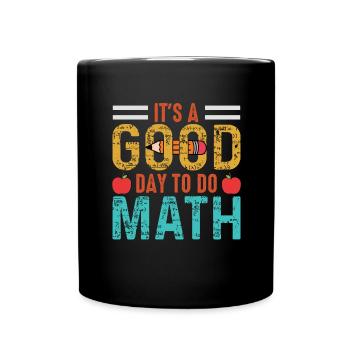 Professeur de mathématiques Formule mathématique Professeur de géométrie - Mug uni - noir - Devant