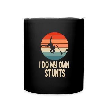 Scooter Scooter Scooter Gift - Full Colour Mug - black - Front
