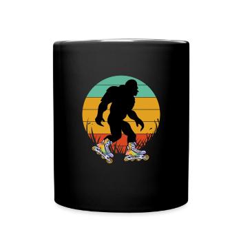 Inline Skating Inline Skating Gift - Full Colour Mug - black - Front