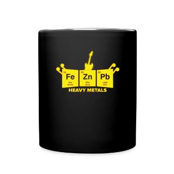 Chimiste chimique des métaux lourds Rock Citation Cadeau - Mug uni - noir - Devant