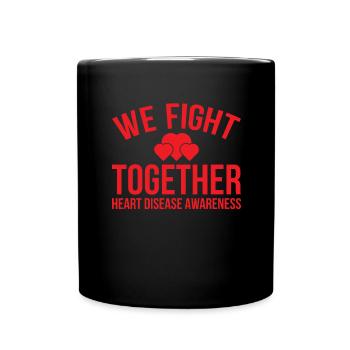 Crise cardiaque chirurgie cardiaque pontage de maladie cardiaque - Mug uni - noir - Devant