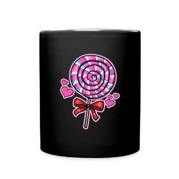 Lolly Candy Cadeau - Mug uni - noir - Devant