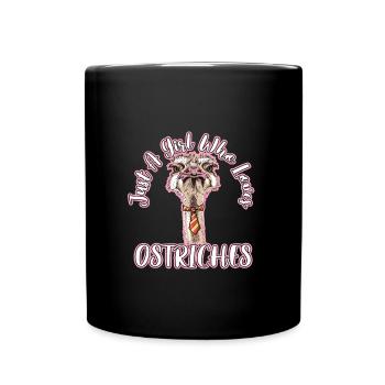 Bouquet Emu Gift - Full Colour Mug - black - Front