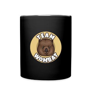 Wombat Wombats Plumbeutler Cadeau - Mug uni - noir - Devant