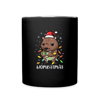 Wombat Wombats Plumbeutler Cadeau - Mug uni - noir - Devant