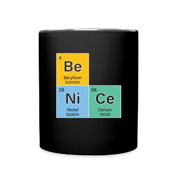 Chimiste Chimiste Études de chimie Professeur React - Mug uni - noir - Devant