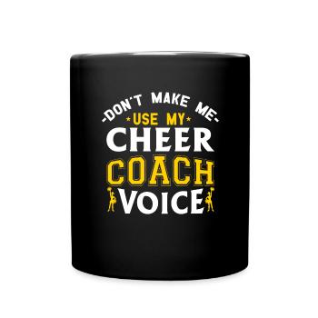 Cadeau d’entraîneur de pom-pom girls - Mug uni - noir - Devant