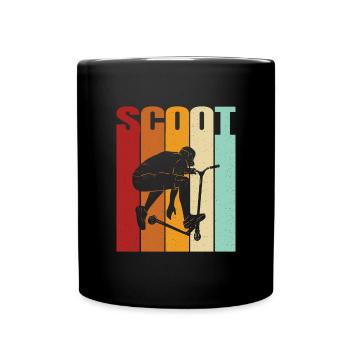 Scooter Scooter Scooter Gift - Full Colour Mug - black - Front