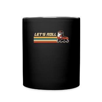 Inline Skating Inline Skating Gift - Full Colour Mug - black - Front