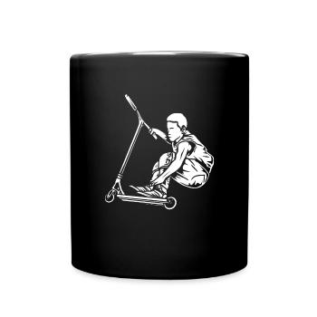 Scooter Scooter Scooter Gift - Full Colour Mug - black - Front