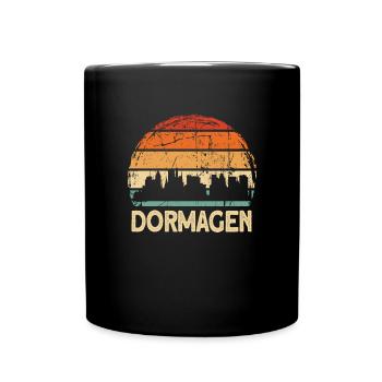 Dormagen - Mug uni - noir - Devant