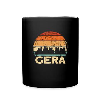 Gera - Tasse einfarbig - Schwarz - Vorne