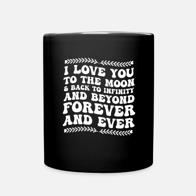 Femme Enfant Amour - Mug uni - noir