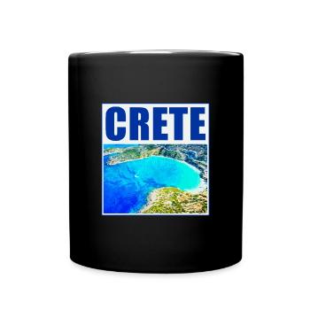 Kreta Elafonisi Traumstrand roter Sand - Tasse einfarbig - Schwarz - Vorne