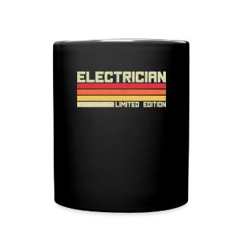 Électricien Génie électrique Pince isolante Électronique - Mug uni - noir - Devant