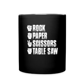 Carpenter Carpenter Wood Craft Tool Building - Full Colour Mug - black - Front