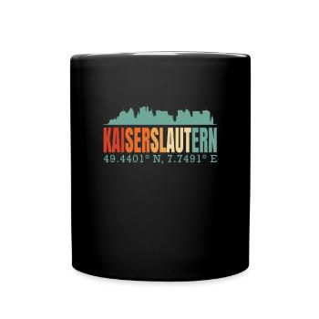 Kaiserslautern - Tasse einfarbig - Schwarz - Vorne