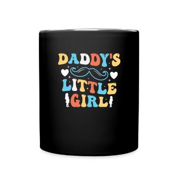 Père Fille Partenaire Look Vêtements Relation Papa - Mug uni - noir - Devant