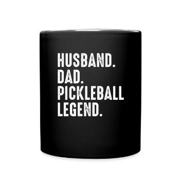 Meilleur papa de pickleball de tous les temps - Pickleball Father - Mug uni - noir - Devant