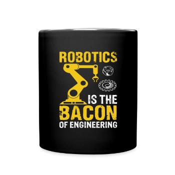 Programmeur de robots Technicien en automatisation - Mug uni - noir - Devant