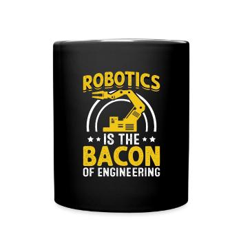 Robot Programmer Automation Technician - Full Colour Mug - black - Front