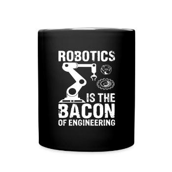 Programmeur de robots Technicien en automatisation - Mug uni - noir - Devant