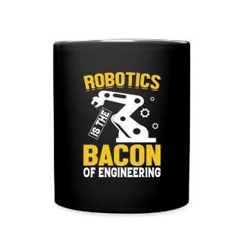 Robot Programmer Automation Technician - Full Colour Mug - black - Front