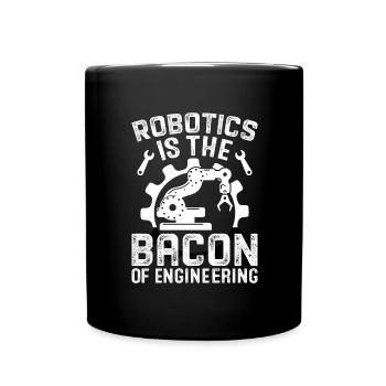 Programmeur de robots Technicien en automatisation - Mug uni - noir - Devant