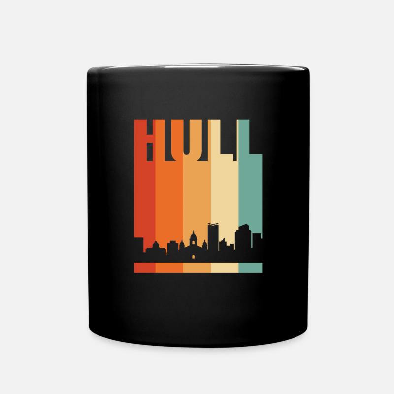 Hull - Full Colour Mug - black