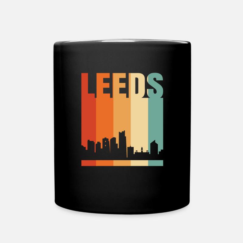 Leeds - Full Colour Mug - black