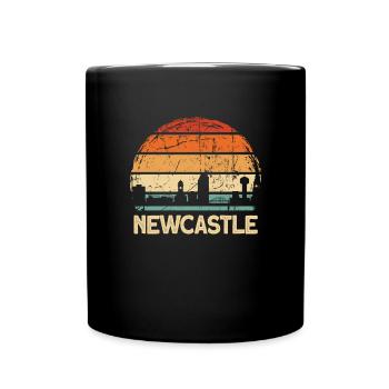 Newcastle - Full Colour Mug - black - Front