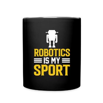 Programmeur de robots Technicien en automatisation - Mug uni - noir - Devant