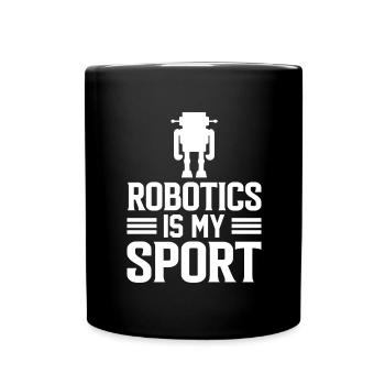 Programmeur de robots Technicien en automatisation - Mug uni - noir - Devant