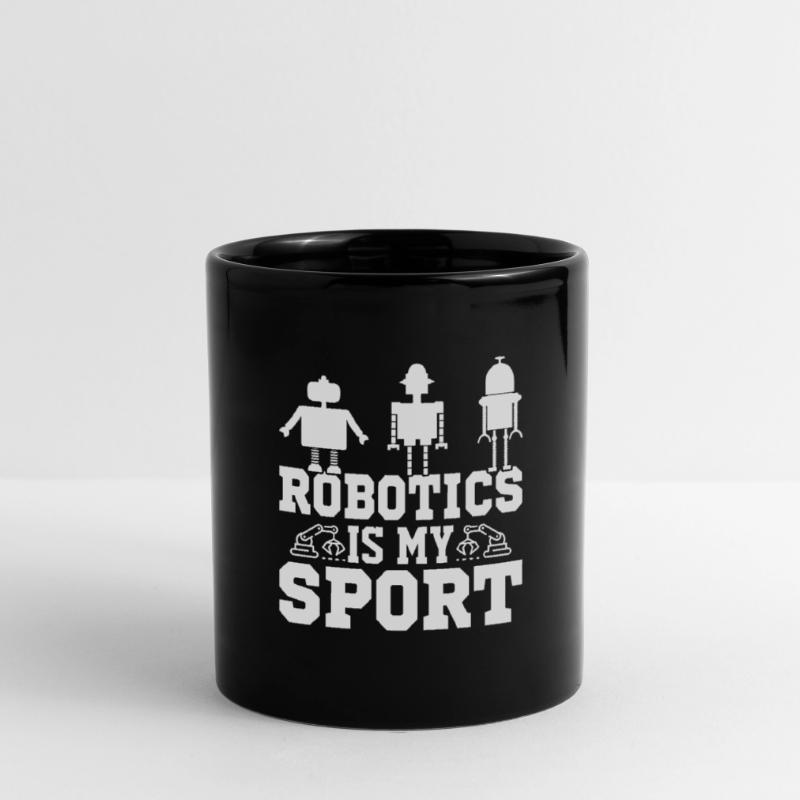Roboter Programmierer Automatisierungstechniker Tasse einfarbig