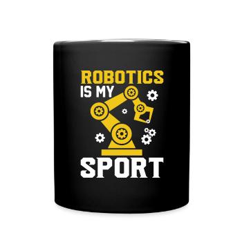 Programmeur de robots Technicien en automatisation - Mug uni - noir - Devant