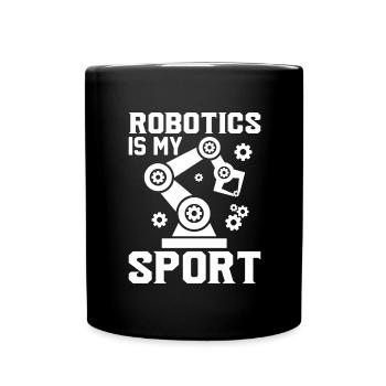 Programmeur de robots Technicien en automatisation - Mug uni - noir - Devant