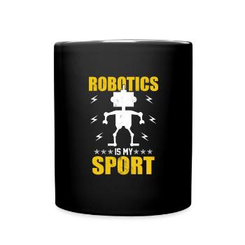 Programmeur de robots Technicien en automatisation - Mug uni - noir - Devant