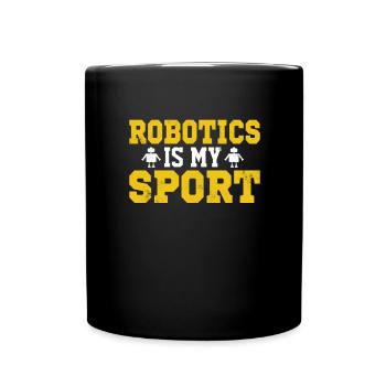 Programmeur de robots Technicien en automatisation - Mug uni - noir - Devant