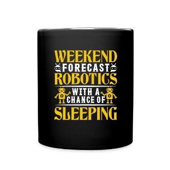 Programmeur de robots Technicien en automatisation - Mug uni - noir - Devant