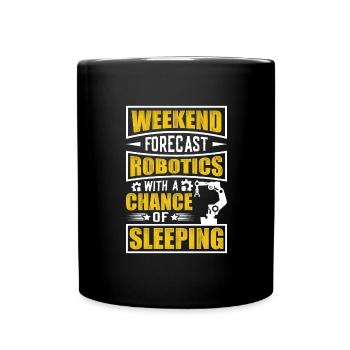 Programmeur de robots Technicien en automatisation - Mug uni - noir - Devant