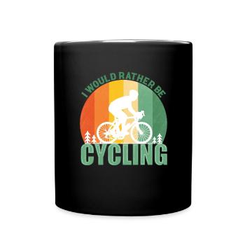 Cycopath Bike E-Bike Vélo de route Vélo - Mug uni - noir - Devant