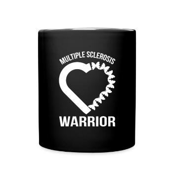 Multiple Sklerose Awareness - Tasse einfarbig - Schwarz - Vorne