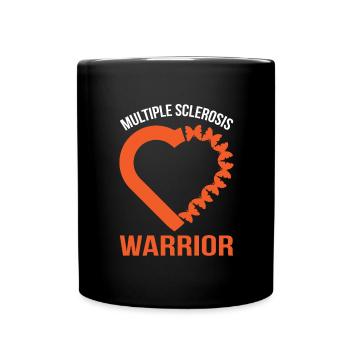 Multiple Sklerose Awareness - Tasse einfarbig - Schwarz - Vorne