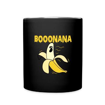 Booonana Banane Halloween Horror Kostüm - Tasse einfarbig - Schwarz - Vorne