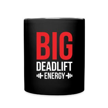 Fitness Muscle Squats Deadlift - Mug uni - noir - Devant