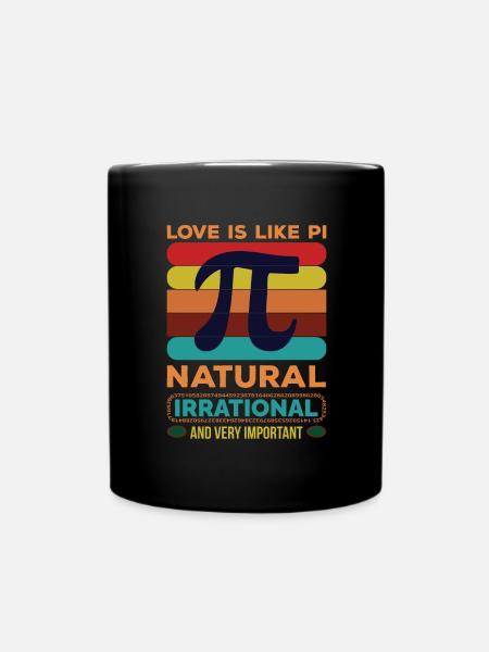 Pi Jour Cercle Nombre Pi - Mug uni - noir
