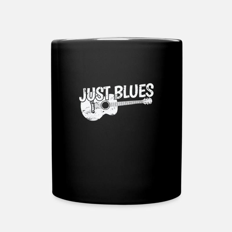Just Blues Musik Trompete Chicago Blues - Tasse einfarbig - Schwarz